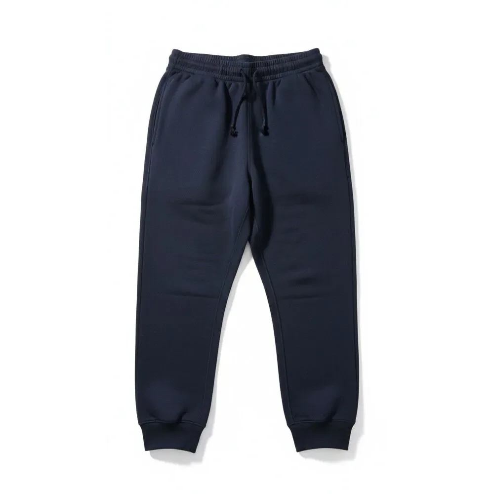 Men's All In Motion Jogger Sweatpants Size Large L Navy Blue Athletic Fleece